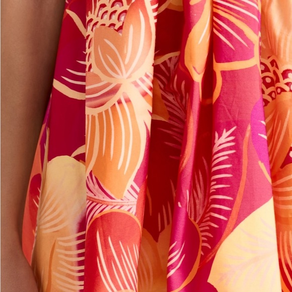 NWT Farm Rio mini Dresses Farm Rio Summer Garden Ombre Mini Dress SIZES L- XL - Picture 4 of 4